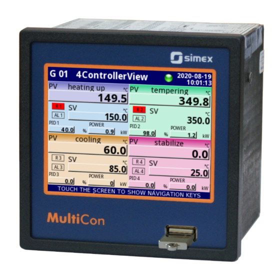 Simex multicon cmc-99 User Manual
