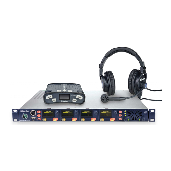 Clear-Com HMS-4X Technical Manual