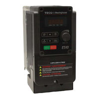 TECO-Westinghouse E510-408-H3-U Installation And Start-Up Manual