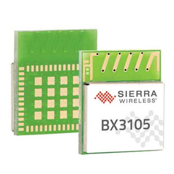 Sierra Wireless AirPrime BX3105 Hardware Integration Manual
