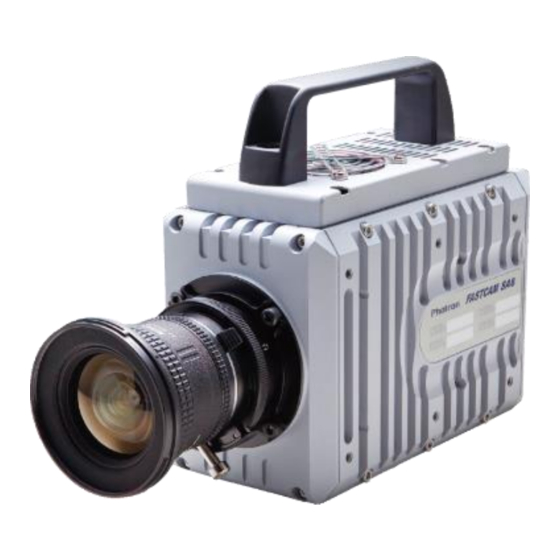 Photron FASTCAM SA8 Hardware Manual