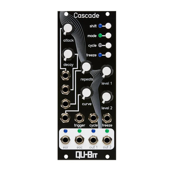 Qu-Bit Electronix CASCADE Manuals