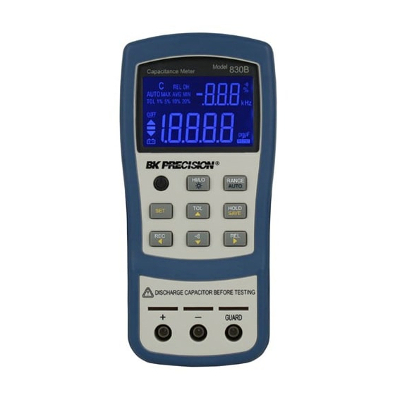 BK Precision 830B Manual