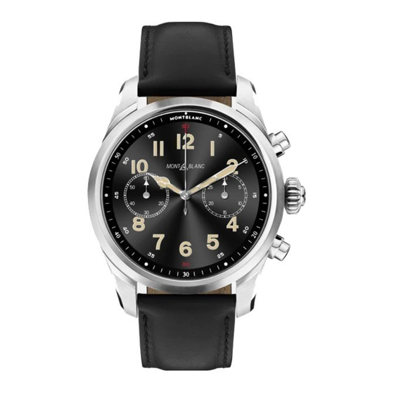 Mont Blanc Summit Quick Start Manual