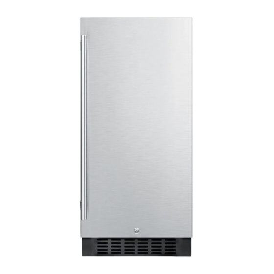 Summit Professional FF64B Instruction Manual