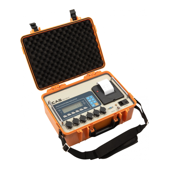 CAS RW-2601P Series Manual
