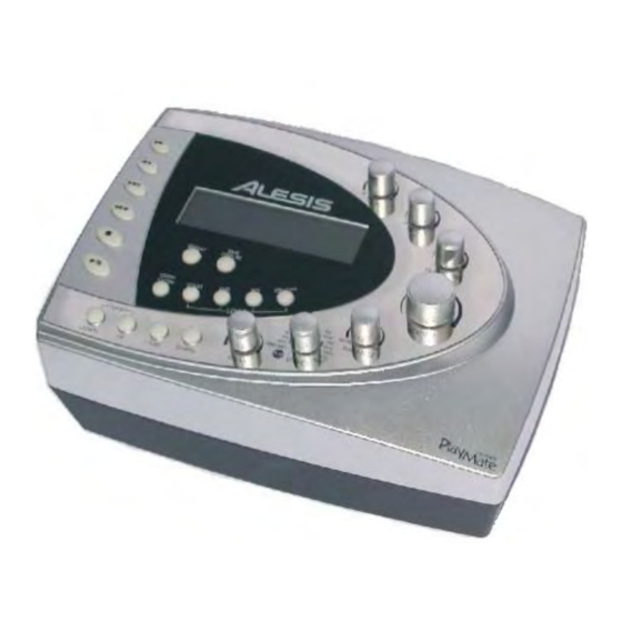 Alesis Playmate Vocalist CP0 Service Manual