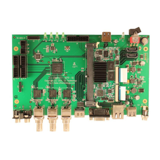 Z3 Technology Z3-DM8107-SDI-RPS User Manual