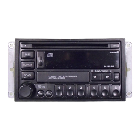 Clarion PS-2429D Car Stereo Receiver Manuals