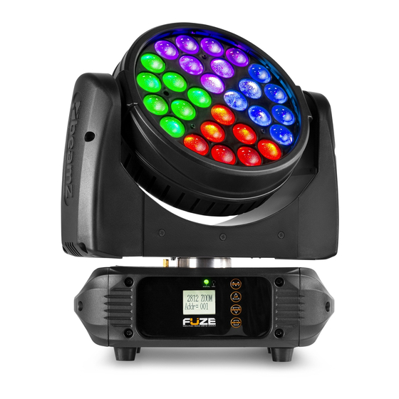 Beamz Fuze2812 User Manual