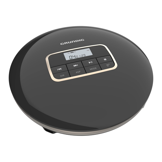 Grundig GCDP 8500 User Manual