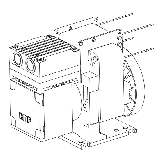 KNF N86 E Translation Of Original Operating And Installation Instructions