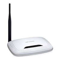 TP-Link TL-WR741ND - Wireless Lite N Router Quick Start Manual