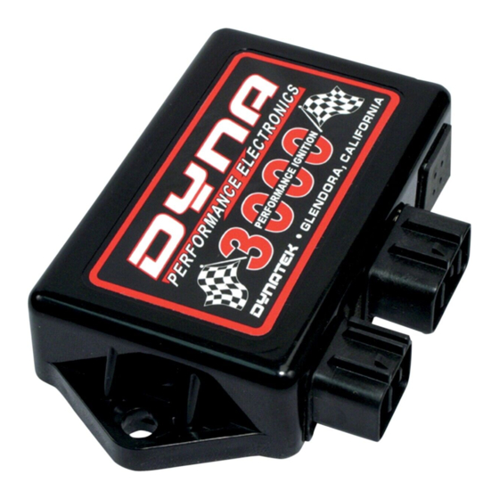 DYNATEK D3K3-3 Installation Instructions
