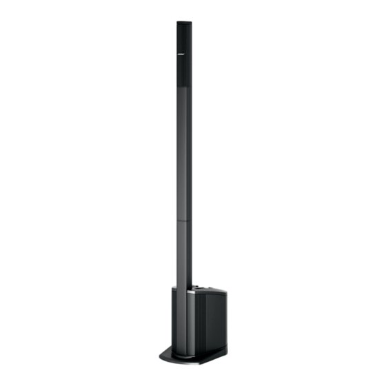 Bose L1 Technical Data Sheet