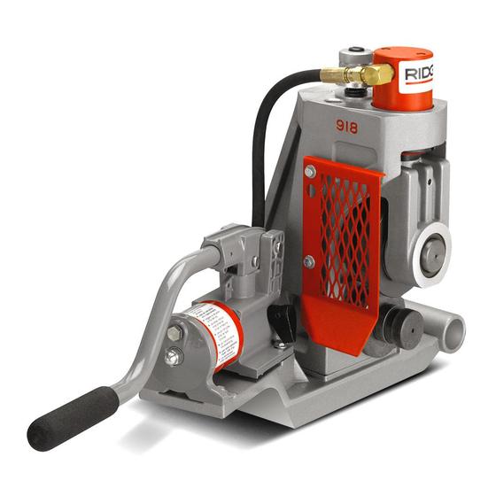 RIDGID 918 Operator's Manual