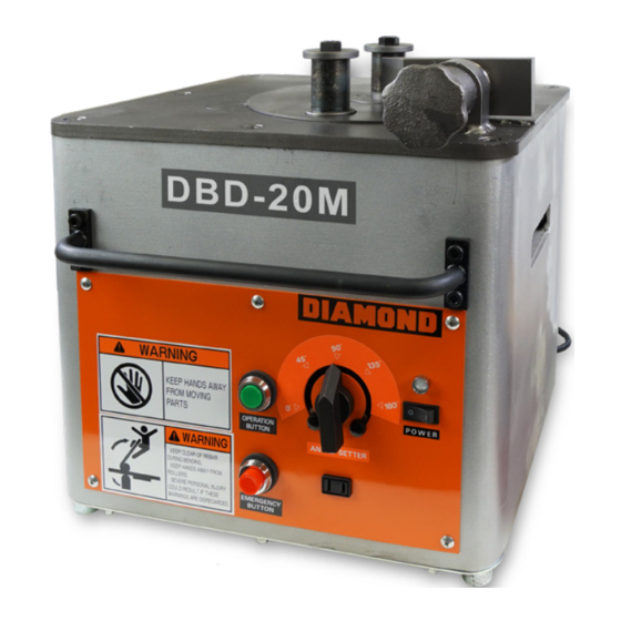 BN Products DIAMOND DBD-20M Handling Instructions Manual
