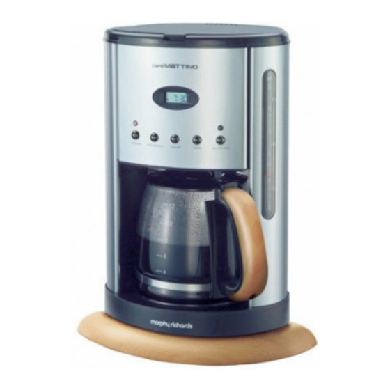 Morphy Richards 47080 Instructions Manual