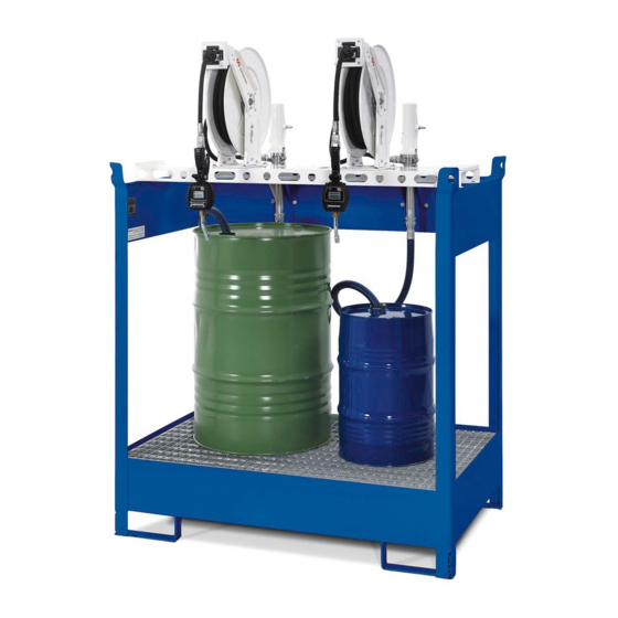 Denios HazMat station EPO-2 Operation Manual And Spare Parts List
