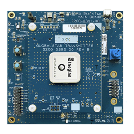 Globalstar STX3 User Manual