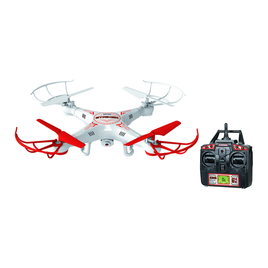 World Tech Toys STRIKER SPY DRONE 34937 - Quadcopter Quick Start Guide