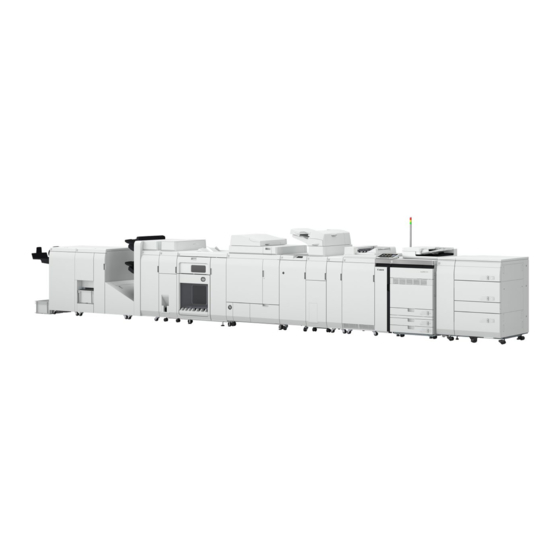 Canon imagePRESS V800 Manual