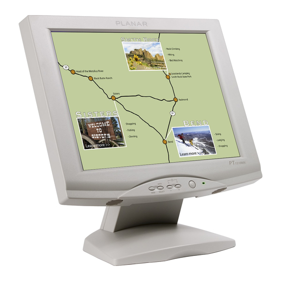 Planar PT1510MX-WH User Manual