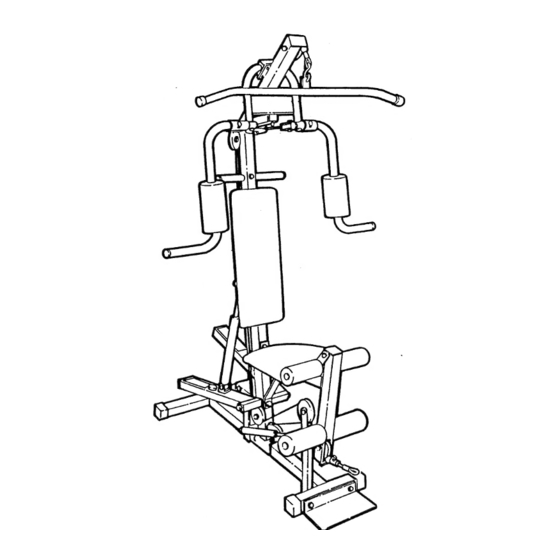 Weider E5100 Owner's Manual