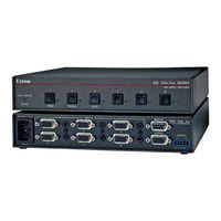 Extron electronics SW6 VGArs User Manual