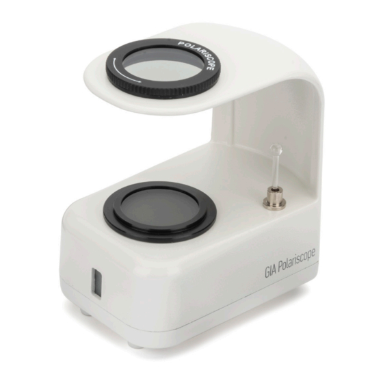 GIA Polariscope User Manual