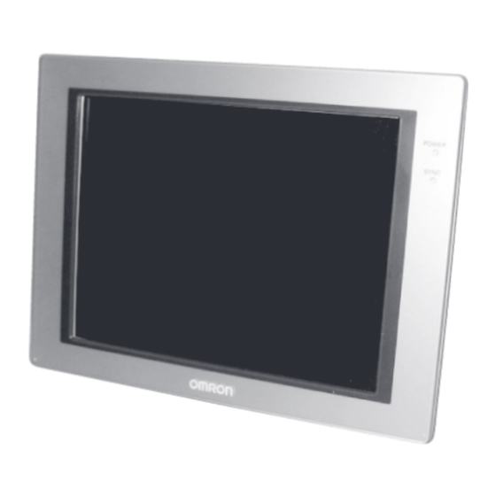 Omron FZ-M08 Instruction Sheet