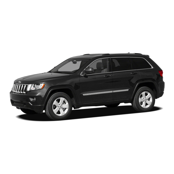 Jeep Grand Cherokee Operating Information Manual
