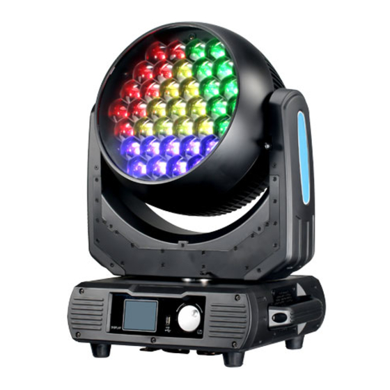 Eco Stage B560 Moving Head Light Manuals