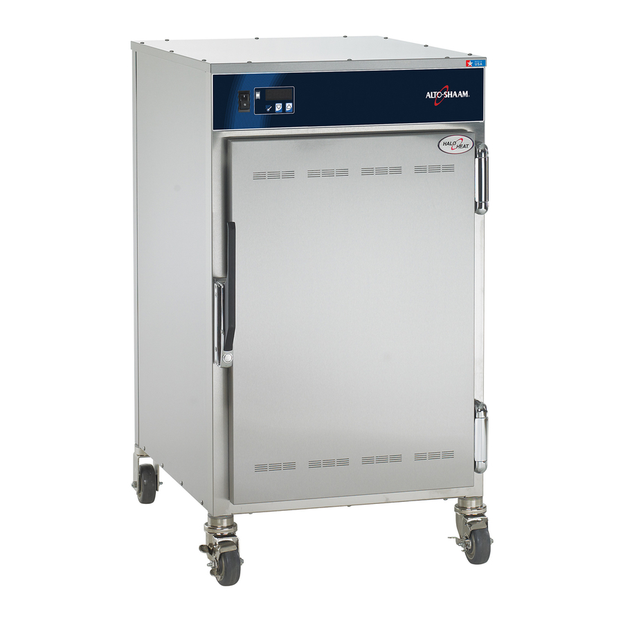 Alto-Shaam 500-S Series Installation Operation & Maintenance