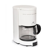 Braun Aromaster 12 Use Instructions