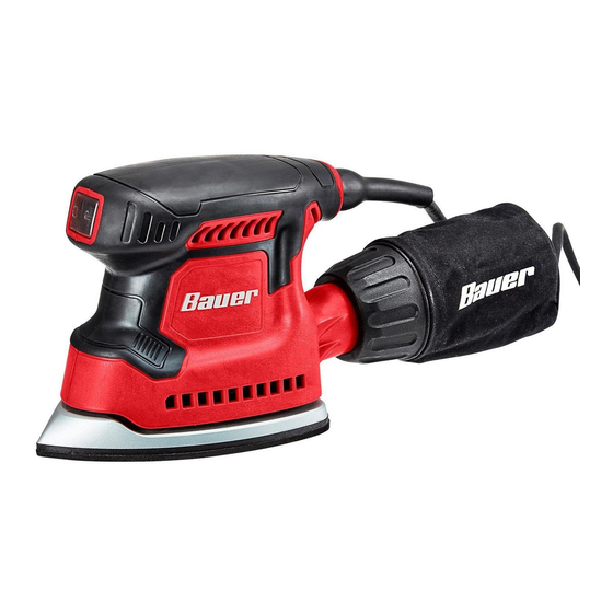 User Manuals: Bauer 57946 Corner Detail Sander
