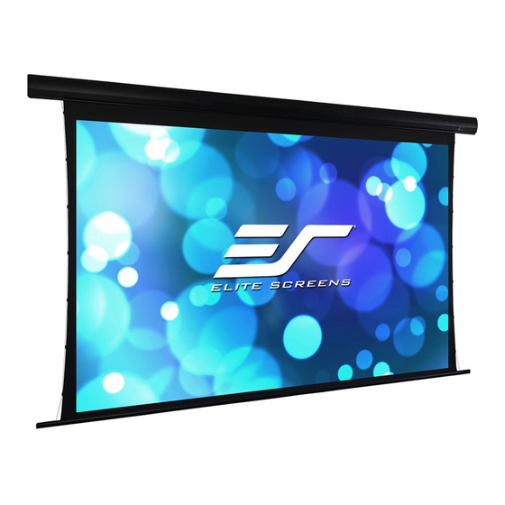 Elite Screens Osprey Tension Dual Series User Manual