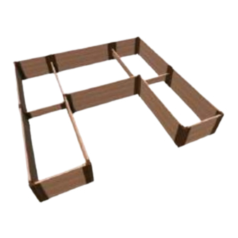 FRAME IT ALL Fort Bragg 8' x 8' Assembly Instructions