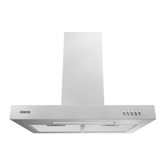 CIARRA CBCS6125 Installation And User Manual