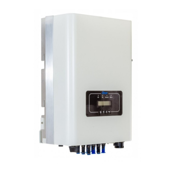 Deye SUN-20K-G04 User Manual