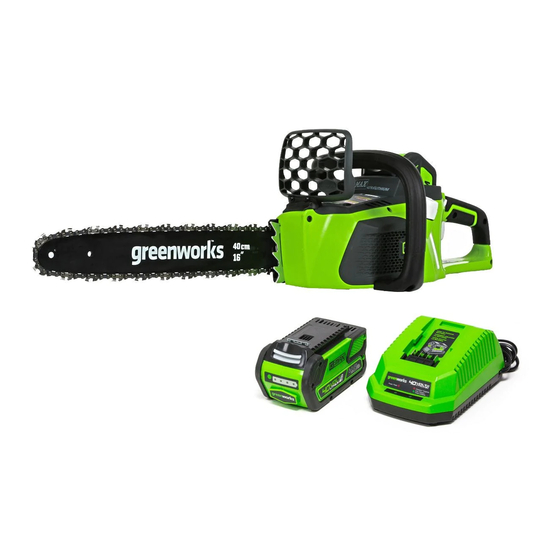 GreenWorks 20312 Operator's Manual