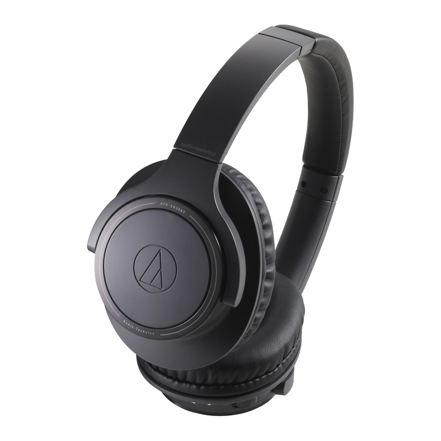 Audio-Technica ATH-SR30BT - Wireless Headphones Manual
