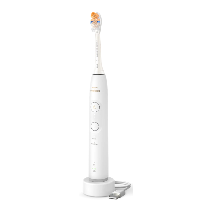 Philips sonicare 6100 (HX7408/01) - Electric Toothbrushes Manual