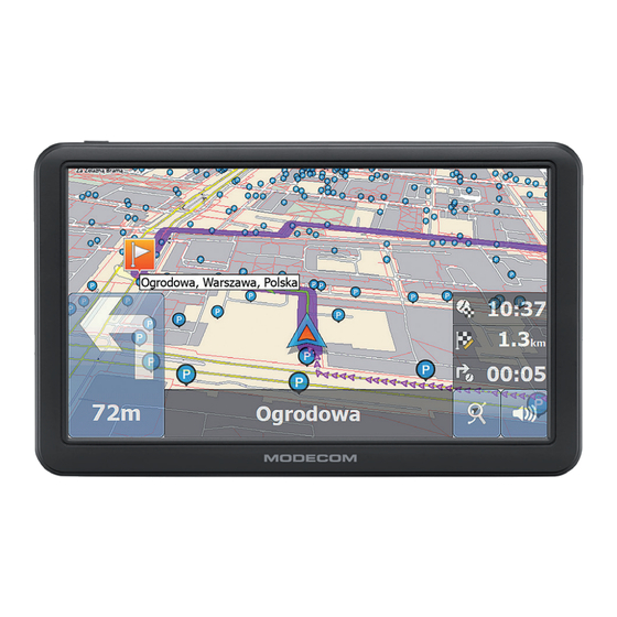 Modecom FreeWAY CX 7.4 Quick Start Manual