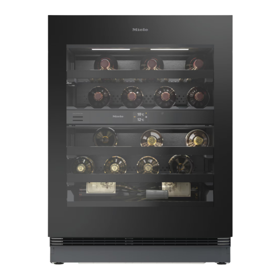Miele KWTUS 7196 Series Operating Instructions Manual
