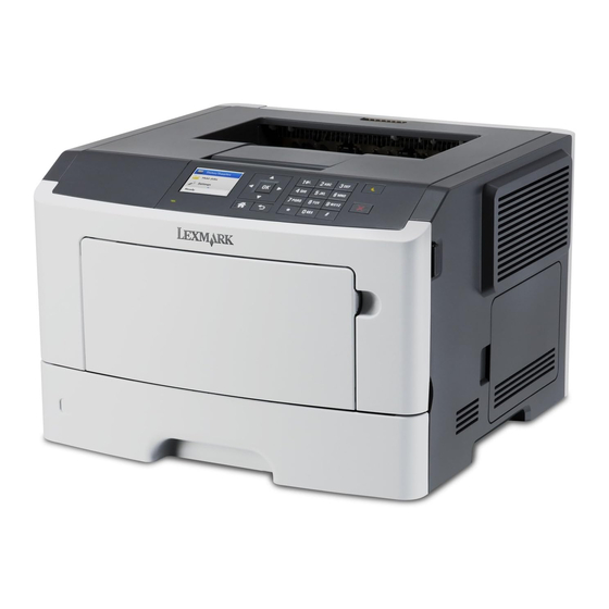 Lexmark MS510 Information Manual