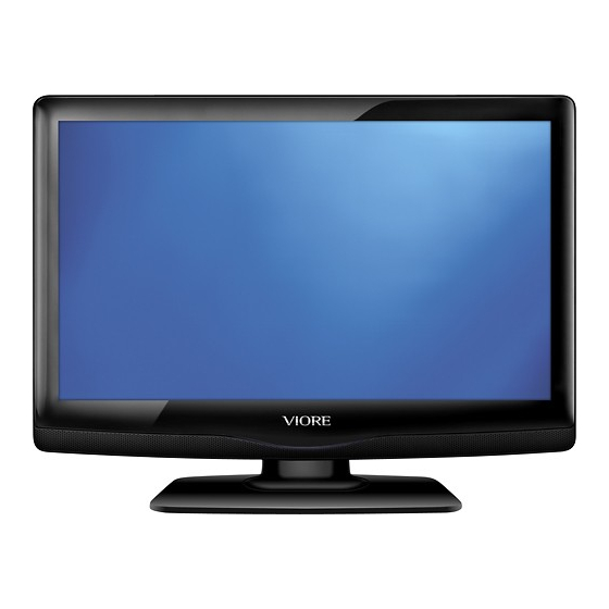 VIORE LC26VH56 Operating Instructions Manual