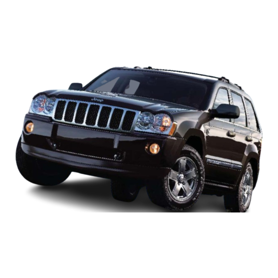 Jeep GRAND CHEROKEE Overview Manual