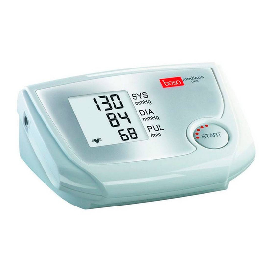 boso medicus uno User Instructions