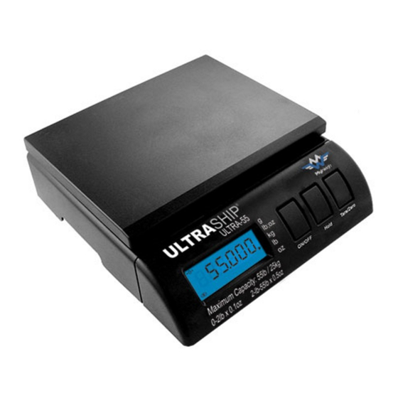 MyWeigh Ultraship-55 User Manual
